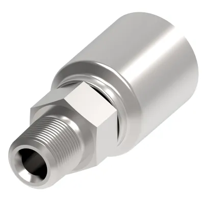 HOSE FTG, 4T/04, NPTF-M/04, CS, STR