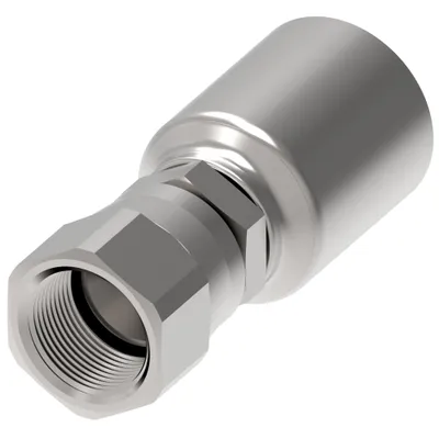 HOSE FTG, 4T/04, JIC-F/06, CS, STR