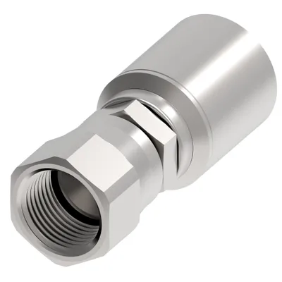 HOSE FTG, 4T/06, JIC-F/06, CS, STR