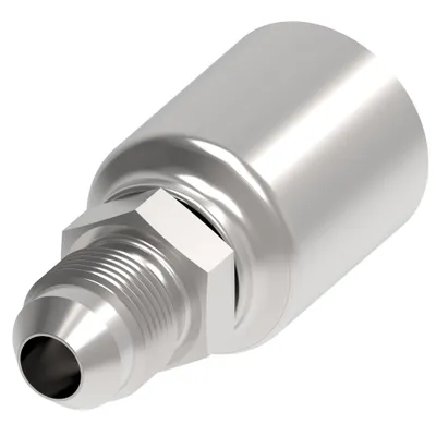 HOSE FTG, 4T/04, JIC-M/06, CS, STR