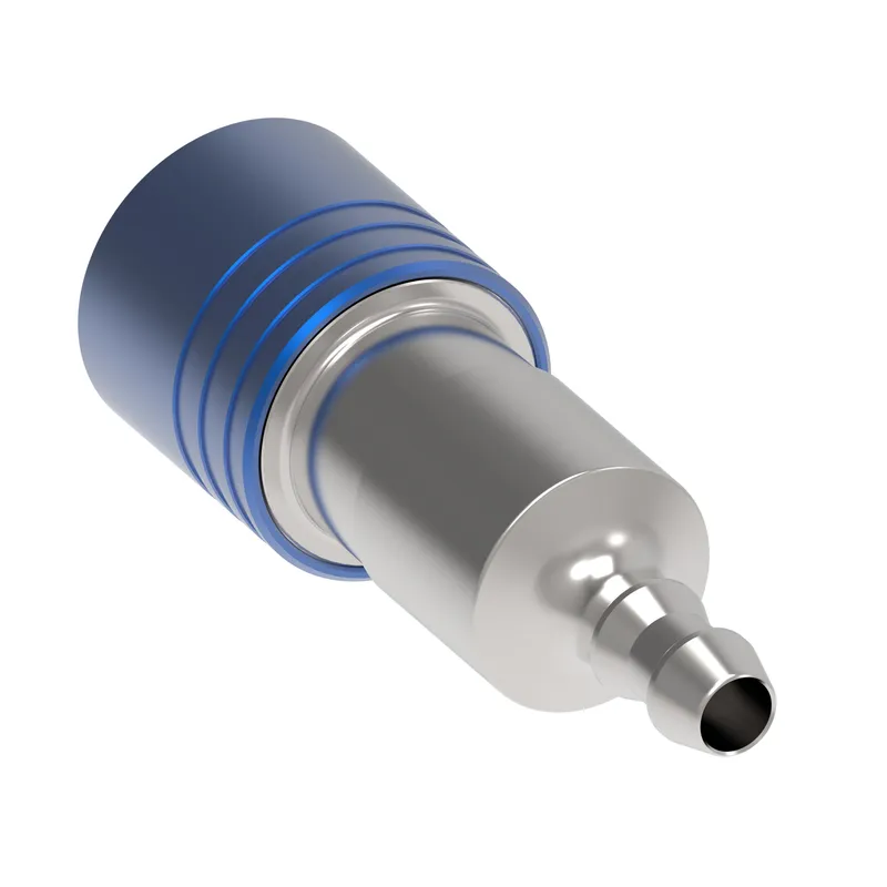 COUPLING,UQD,F,1/4,303,-4BARB,EPDM — photo 2 of 3