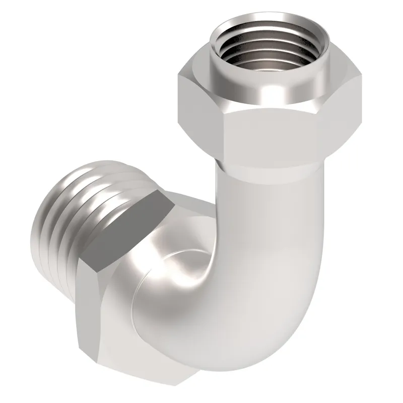 Adapter SAE 3790 elbow 1-24 — photo 2 of 3