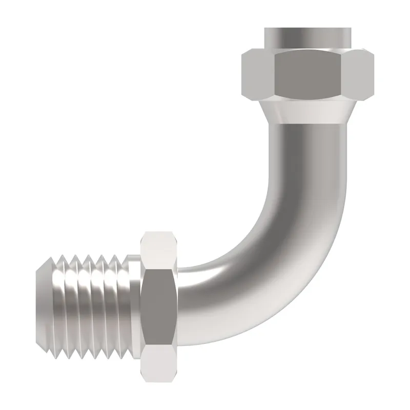 Adapter SAE 3790 elbow 1-24 — photo 3 of 3