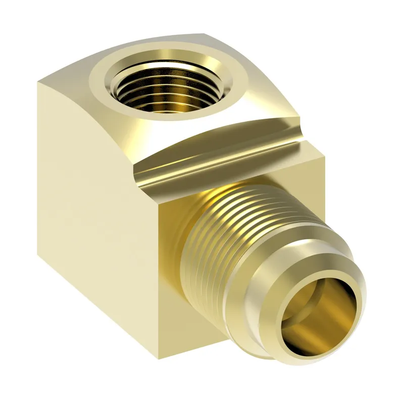 Adapter SAE45 Brass 90 D 3/8 T x 1/4 FP — photo 3 of 3