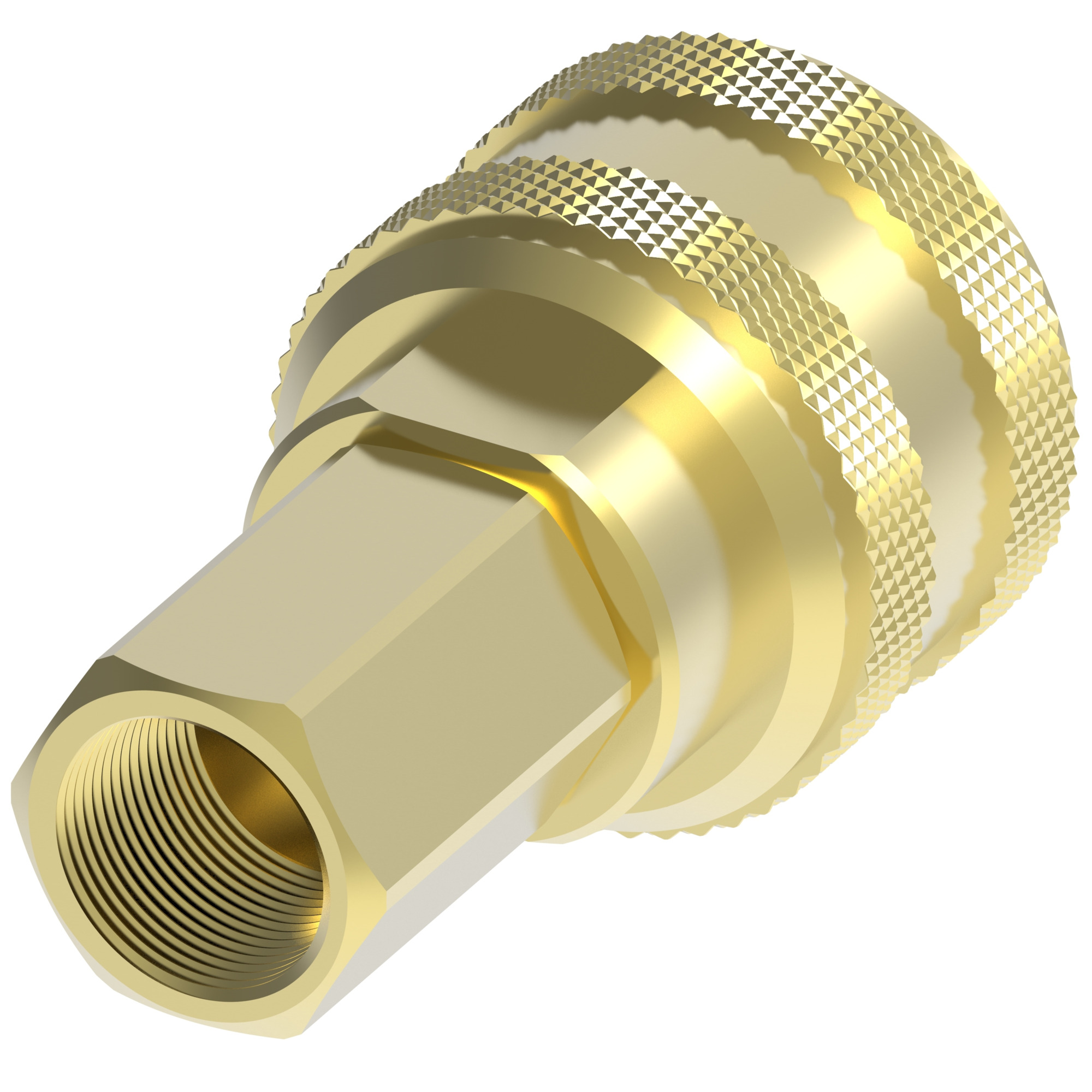 Cplng, 5000 SERIES Socket,Brass — photo 1 of 3