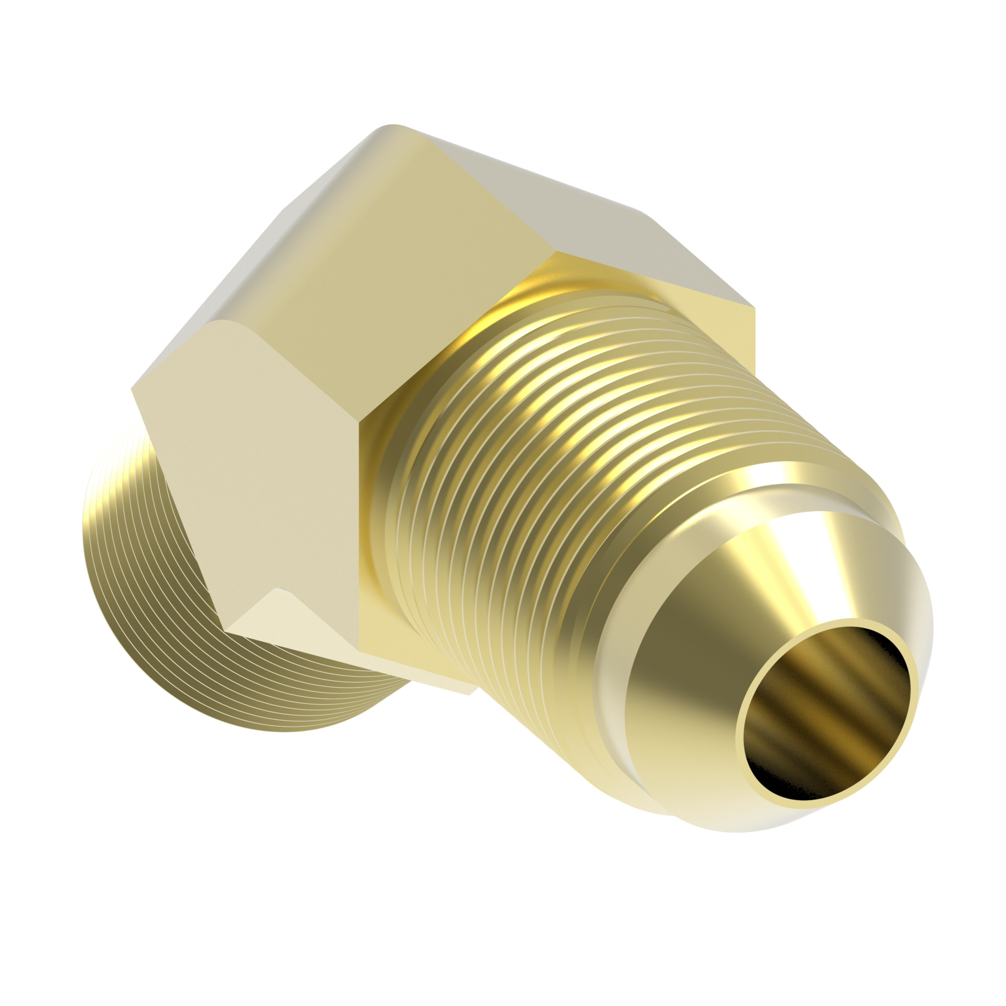 ADPT BRASS 45 Elbow -5T x -2MP — photo 2 of 3