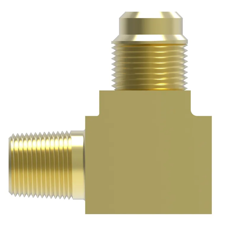 ADPT BRASS SAE45 Tee -2MPx-2FPx-4M SAE45 — photo 3 of 3