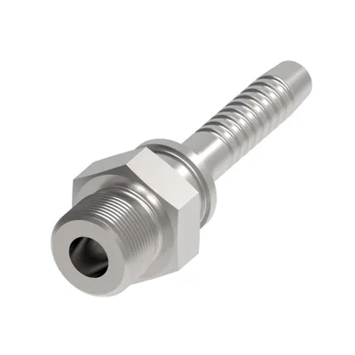 Nipple Thermo Str -6 hose x-6 M O-RING