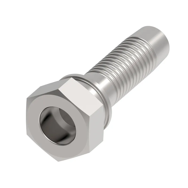 Nipple(Perm)Thermo Braze str-08Hose x 1/ — photo 1 of 3