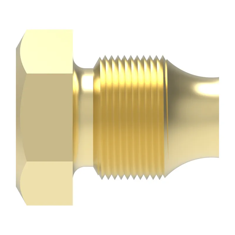 NUT,BRASS,3/8 THREADED SLEEVE — photo 3 of 3