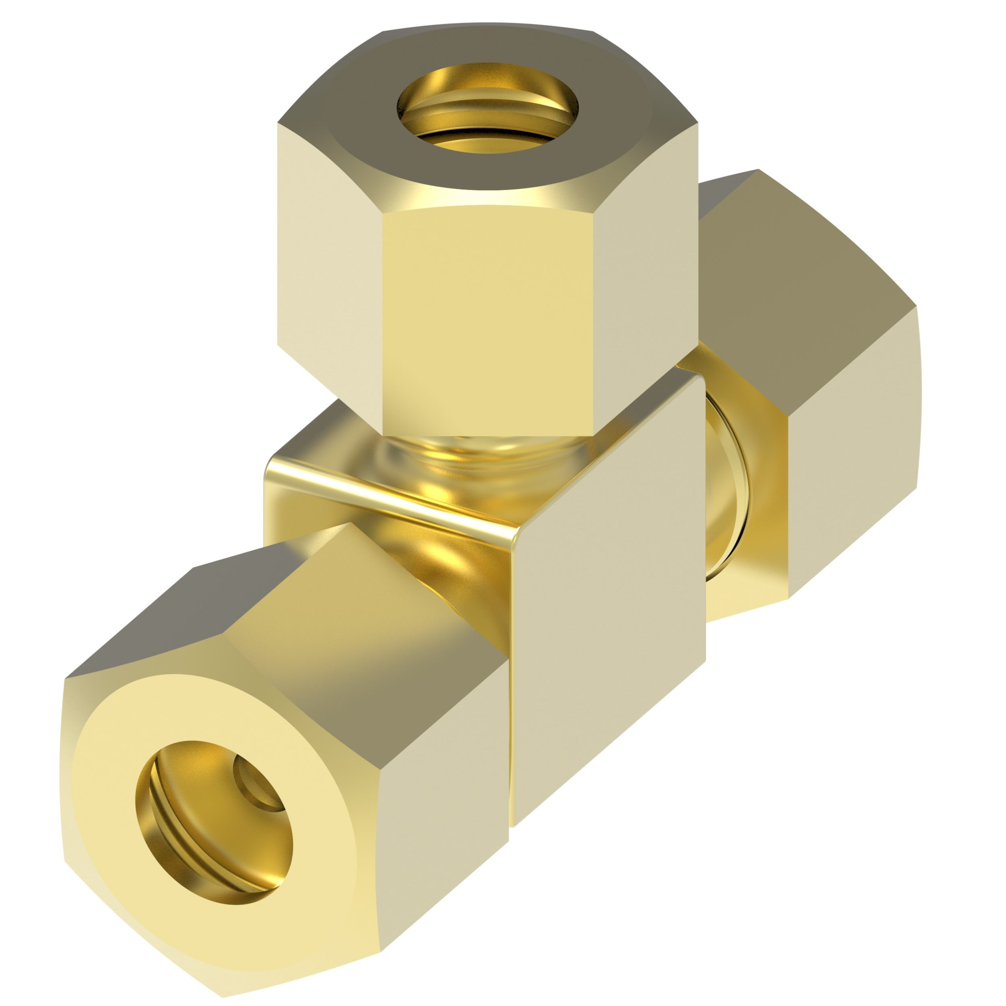 ADAPTER,BRASS ASSEM 102-70004-01 TEE ASS — photo 1 of 3