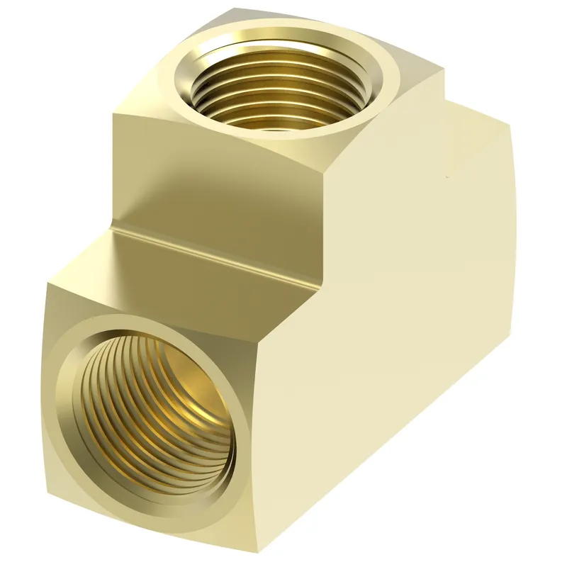 Adpt BRASS INVERTED Tee -4T X -4T x -2FP — photo 1 of 3