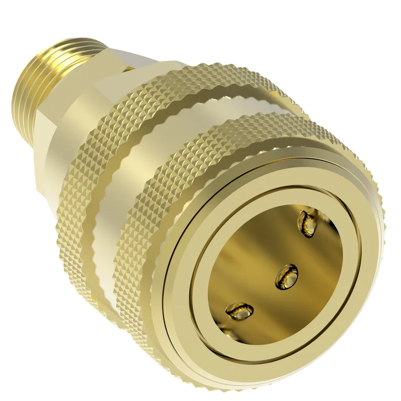 Cplng, 6000 SERIES FEMALE, BRASS — photo 2 of 3