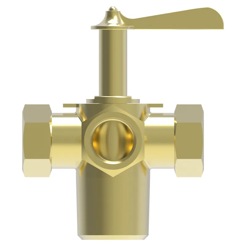 VALVE BRASS FP TO FP TO FP SHUTOFF VALVE — photo 2 of 3