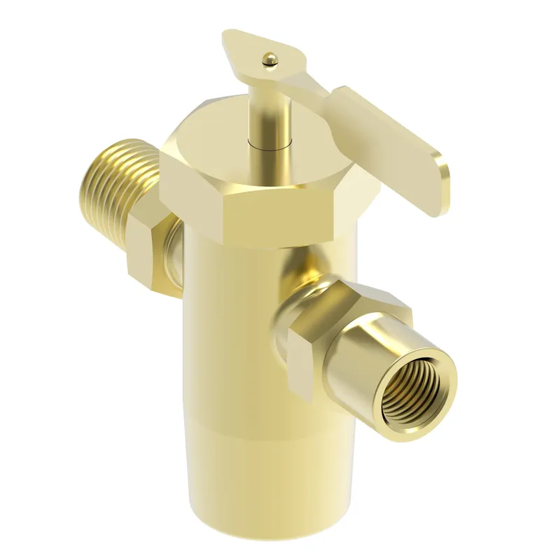 VALVE BRASS SHUTOFF 1/4FP 1/4 MP — photo 2 of 3