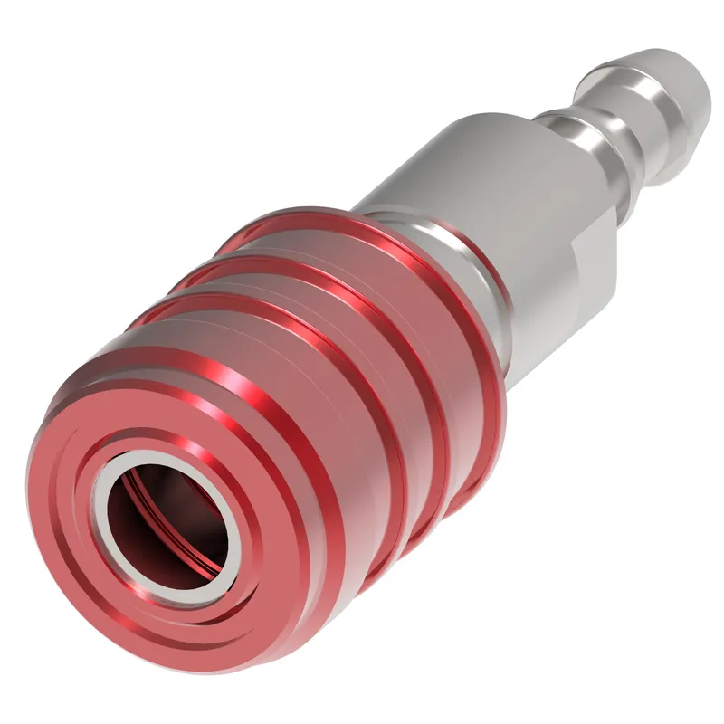 COUPLING,UQD,F,3/8,303,-8BARB,EPDM — photo 1 of 3
