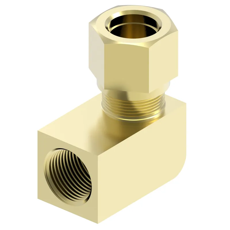 Adapter Selfalign Brass 102-45003-02 ELB — photo 1 of 3