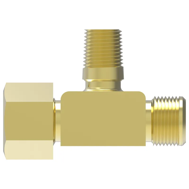 ADPT COMP TEE BRASS ASSY-5Tx-5Tx1/8MP — photo 2 of 3