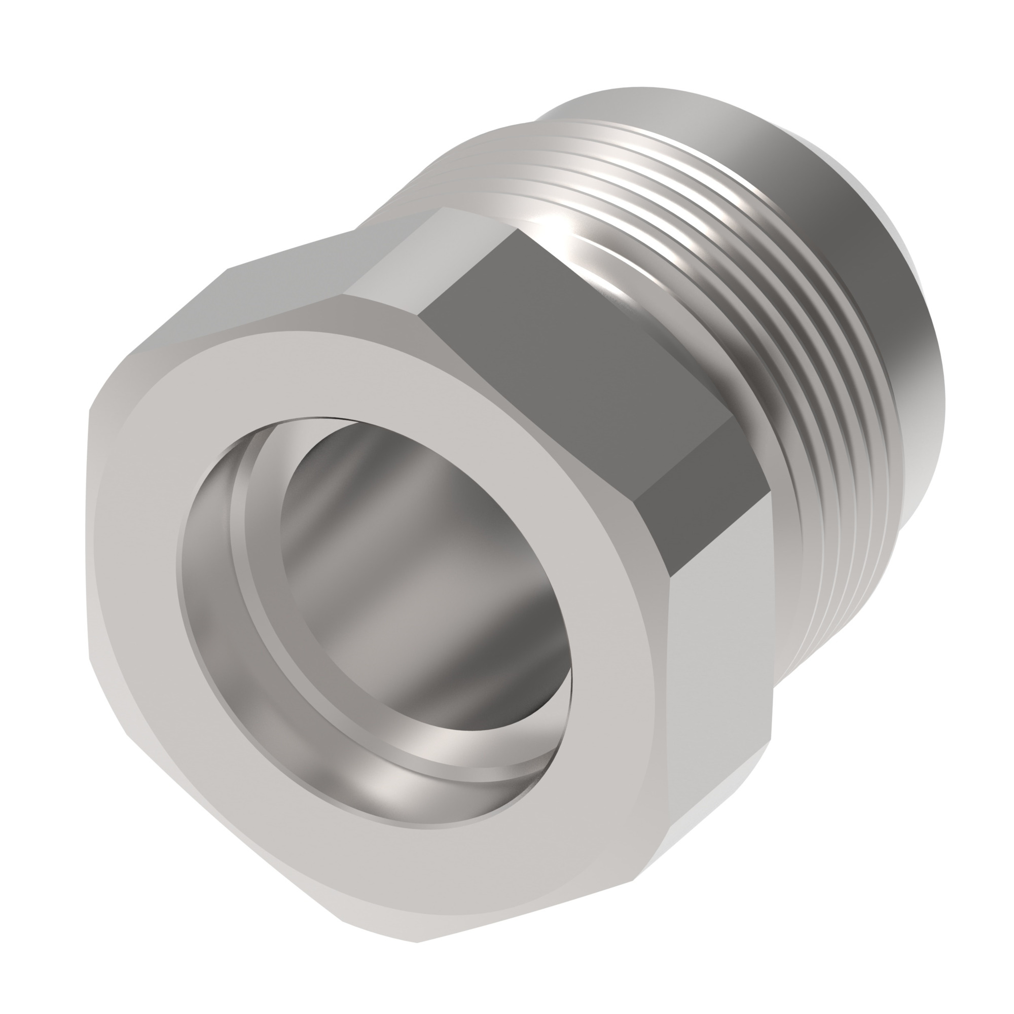 Adapter, SAE 37, Braze straight — photo 1 of 3