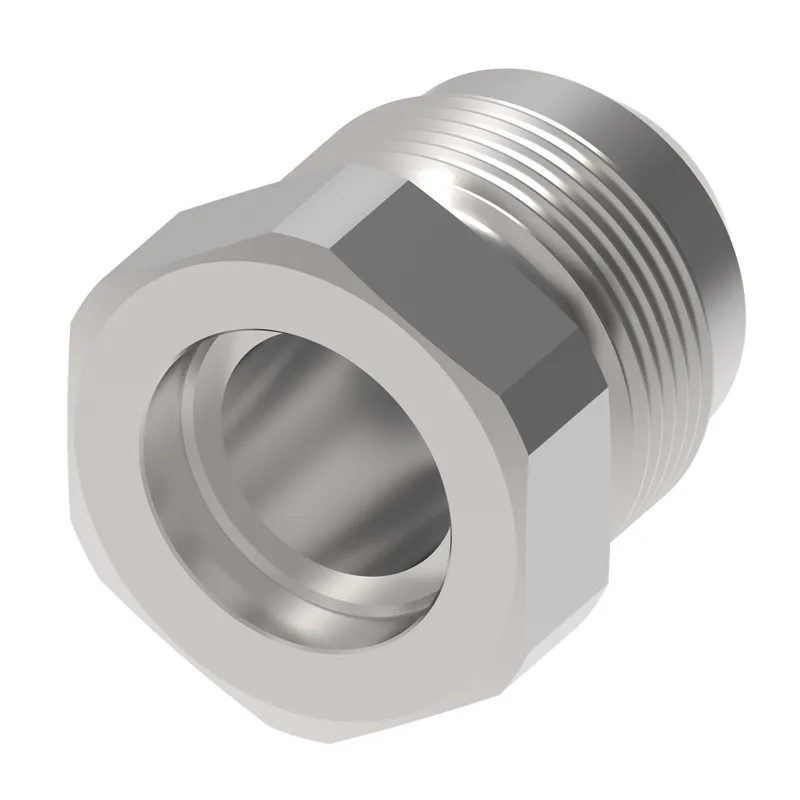 Adapter, SAE 37, Brazestraight — photo 1 of 3