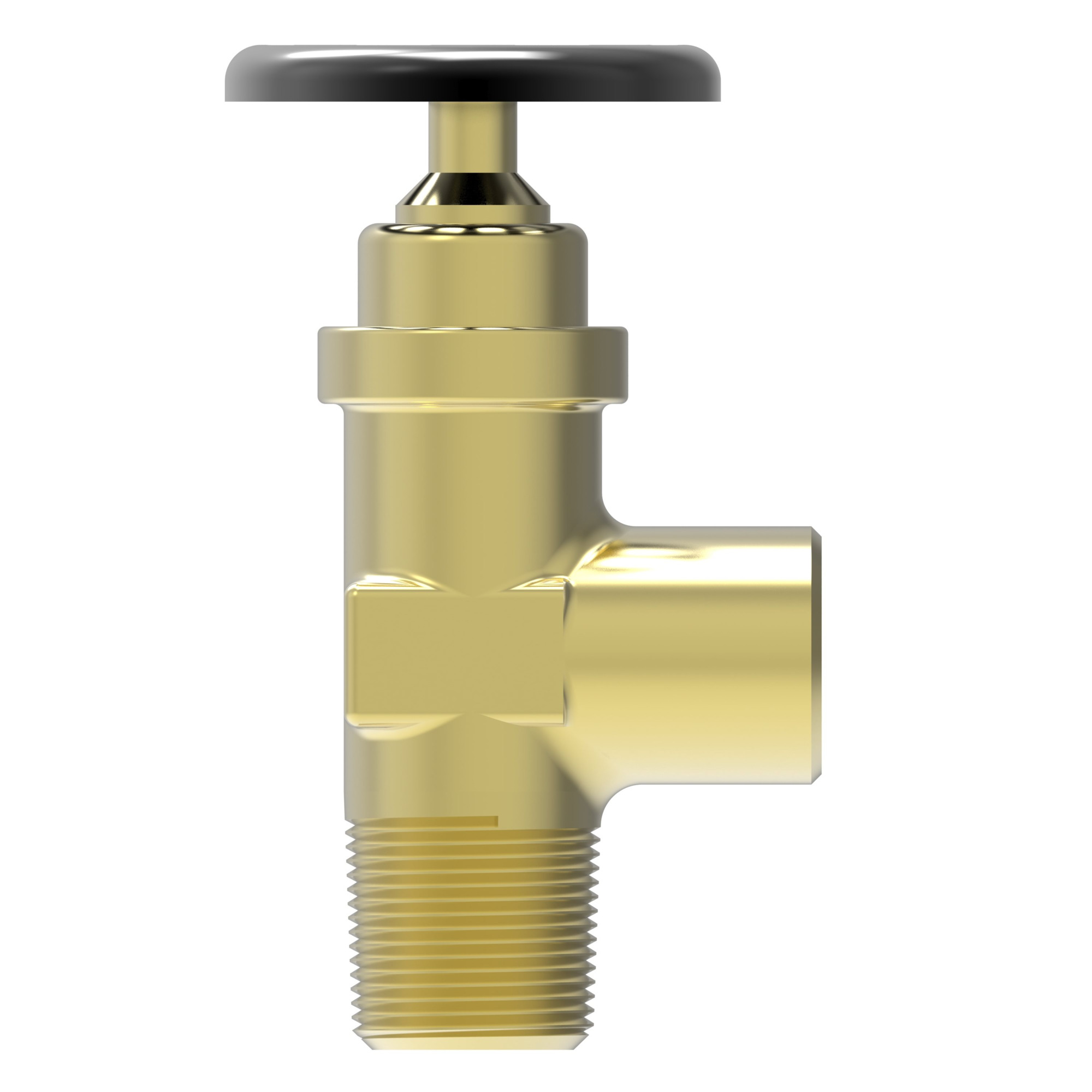 Brass Drain Valve 90D 1/2 FP 1/2 MP — photo 3 of 3