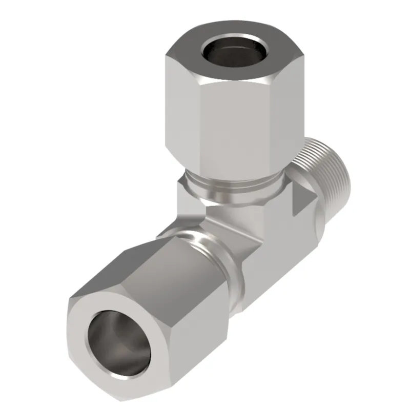 Adapter Flareless Tee Male Run Tee — photo 1 of 3