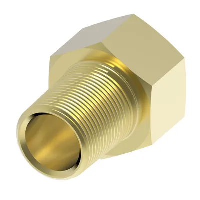 Adpt BRASS HYD BRAKE Str -5F Inv x 3/8MP