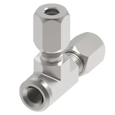 ADAPTER FLARELESS TEE T FP T