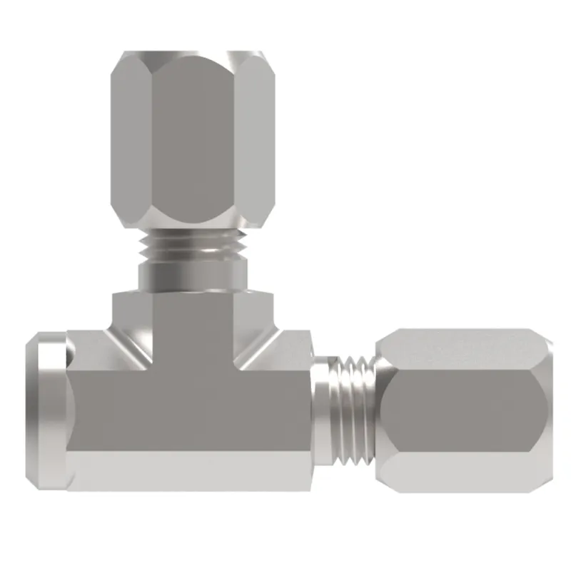 ADAPTER FLARELESS ASSY TEE 08T X 06FP X0 — photo 2 of 3