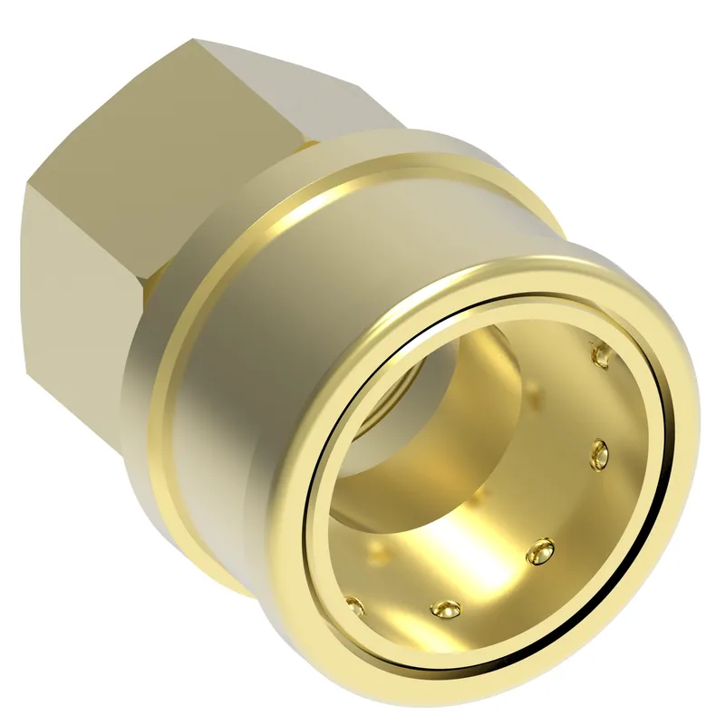 Cplng, ST SERIES FEMALE, BRASS — photo 3 of 3