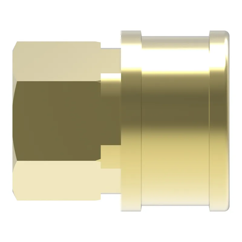 Cplng, ST SERIES FEMALE, BRASS — photo 2 of 3