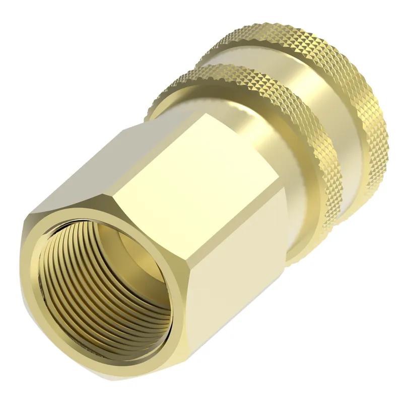 COUPLING,ST,F,1",B,-24NPT,FKM — photo 1 of 3