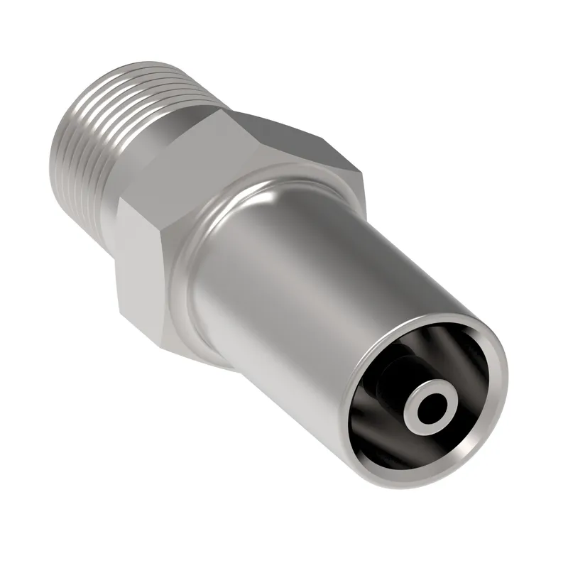HOSE NIPPLE ASSY,4T/02,NPTF-M/02,CS,STR — photo 2 of 3