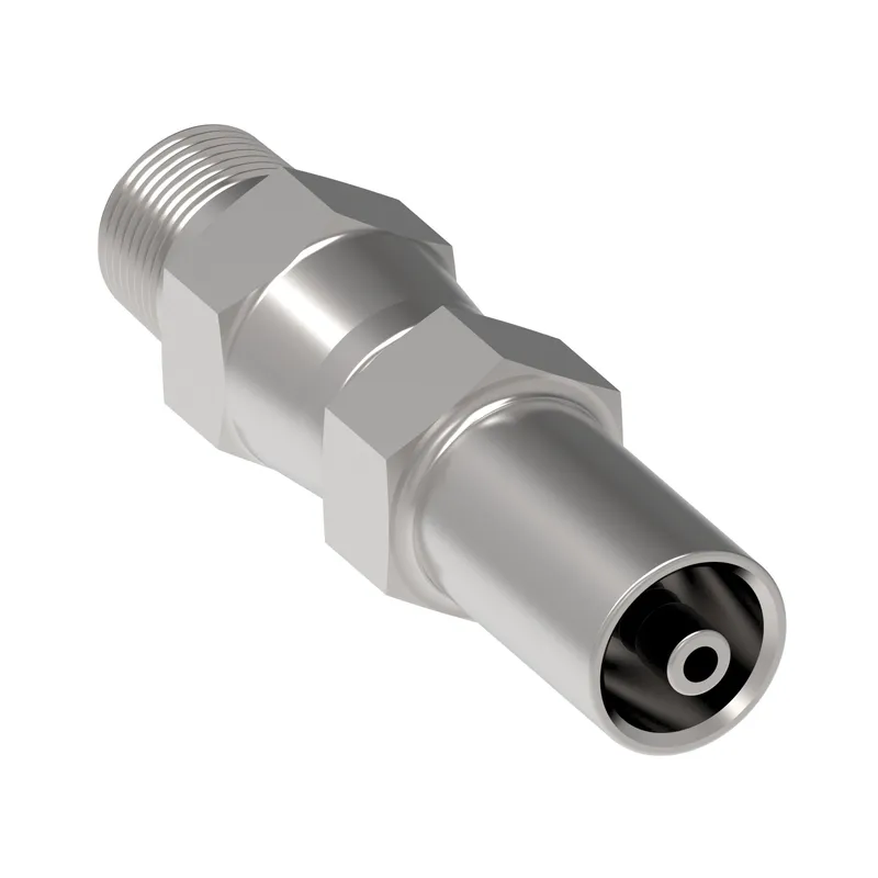 HOSE NIPPLE ASSY,4T/02,NPTF-M/02,CS,STR — photo 2 of 3