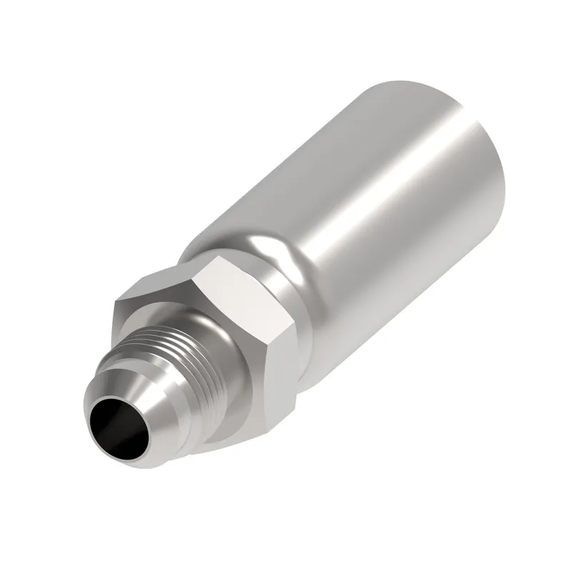 HOSE NIPPLE ASSY,4T/04,JIC-M/04,CS,STR — photo 1 of 3