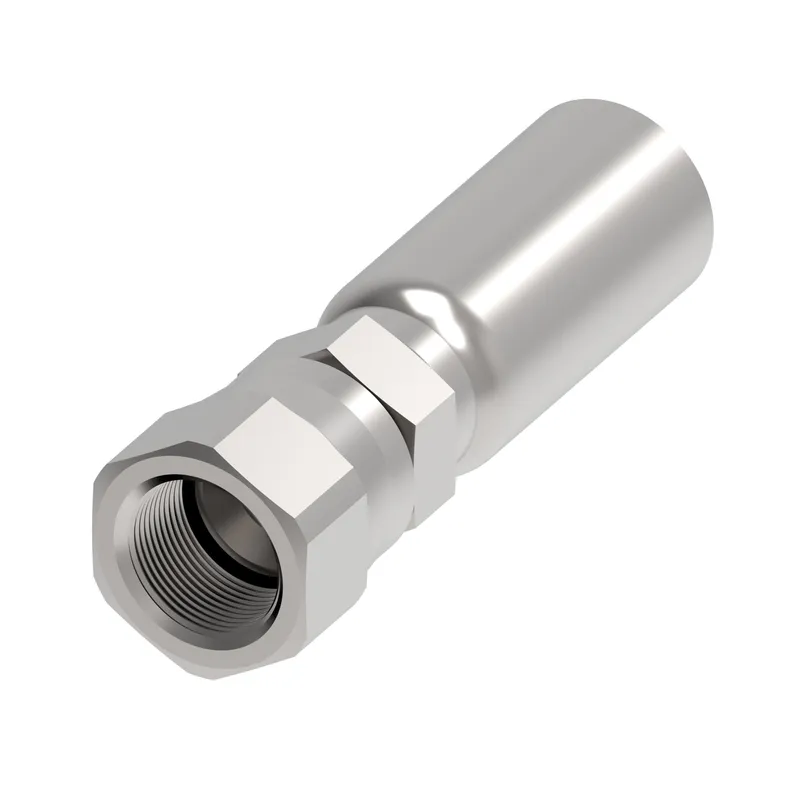 HOSE NIPPLE ASSY,4T/04,JIC-M/04,CS,STR — photo 1 of 3