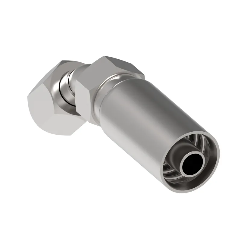 Ftng perm thermo 45DEG. SAE 37 F SWIVEL — photo 2 of 3