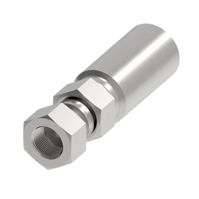 HOSE FTG, 4T/12, JIC-F/12, CS, STR