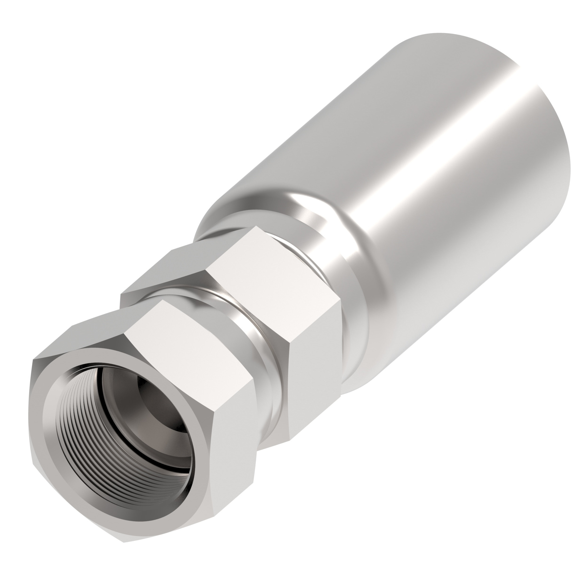 HOSE FTG, SS/06, JIC-F/04, CS, STR — photo 1 of 3