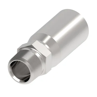 HOSE FTG, SS/16, NPTF-M/16, CS, STR