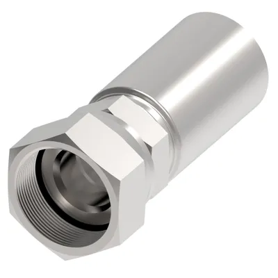HOSE FTG, 4T/10, JIC-F/10, AP, STR