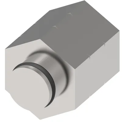 Adapter-STR,9C,28L,304,FKM,PA