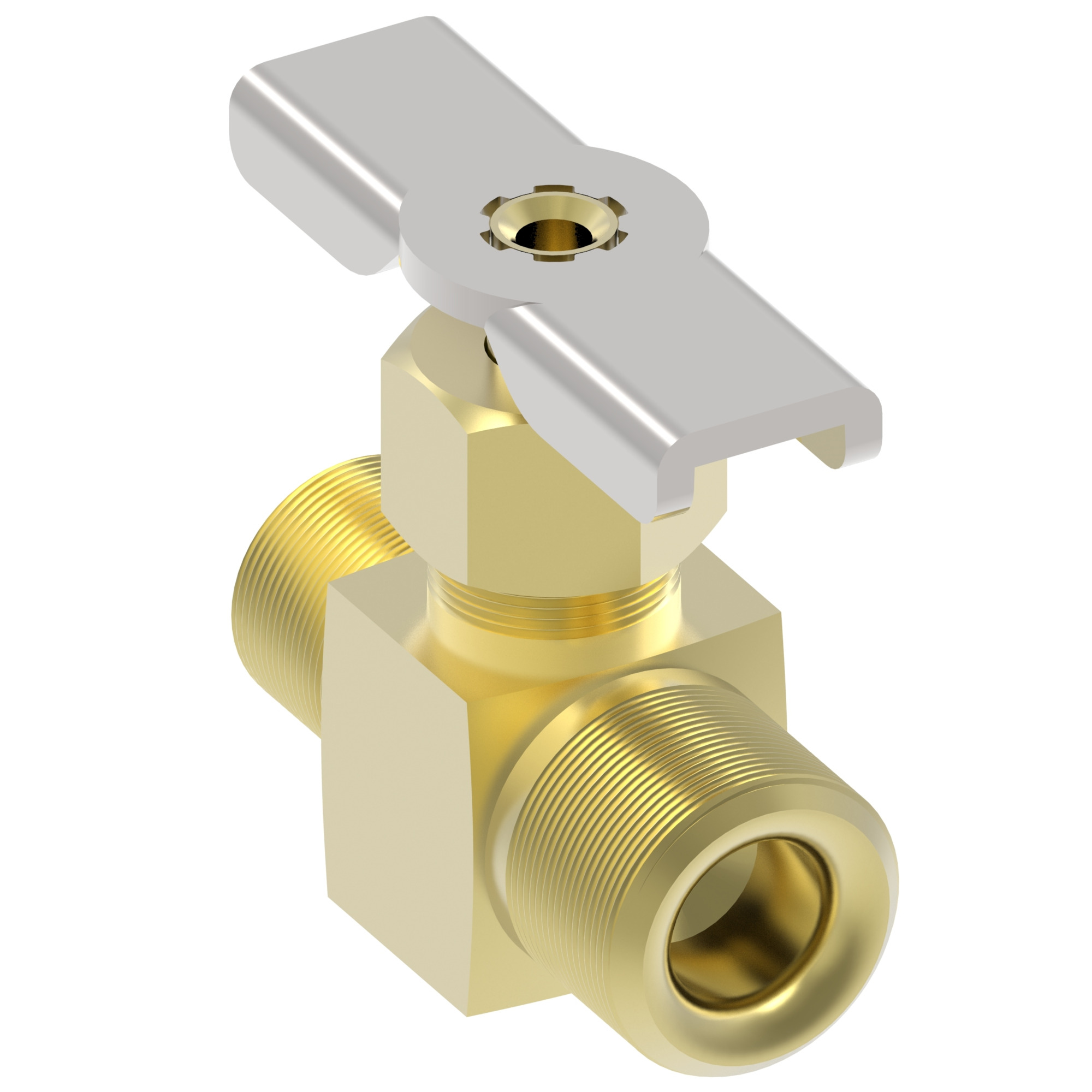 VALVE BRASS SHUTOFF STR COMP -5T x 1/4MP — photo 3 of 3