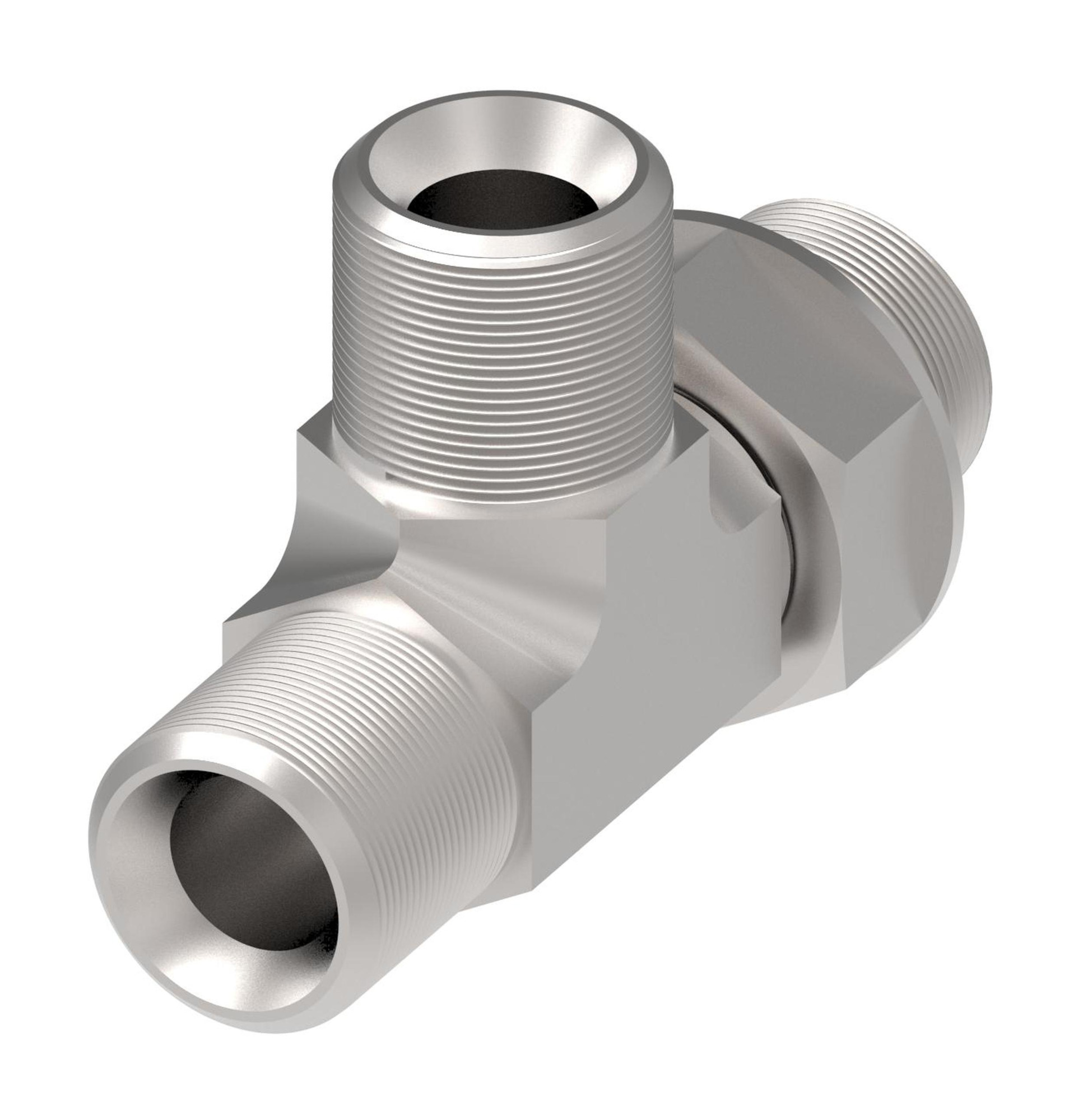 Adapter-TEE,ABBG,-12-12-12,CS,NBR,Z — photo 1 of 3