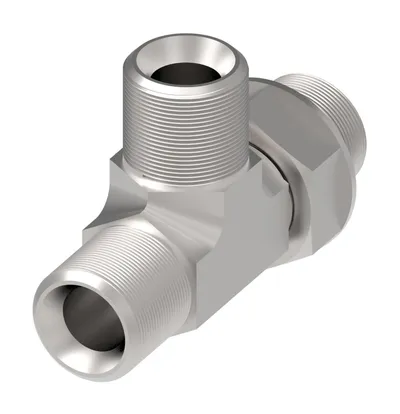 Adapter-TEE,ACCH,12L8LM22,316L,FKM,PA