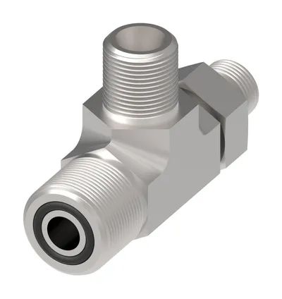Adapter-TEE,AECH,M1815LM22,316L,FKM,PA