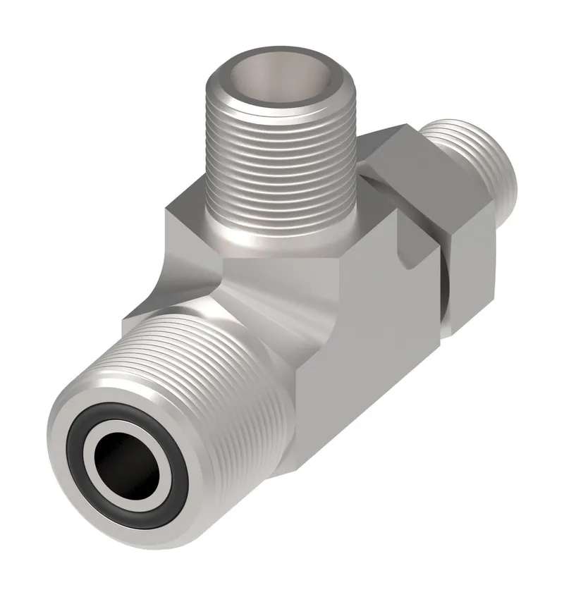 Adapter-TEE,AECH,M1815LM22,316L,FKM,PA — photo 1 of 3