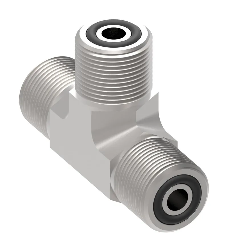 Adapter-TEE,AF,-6-6-6,CS,NBR,Z — photo 2 of 3