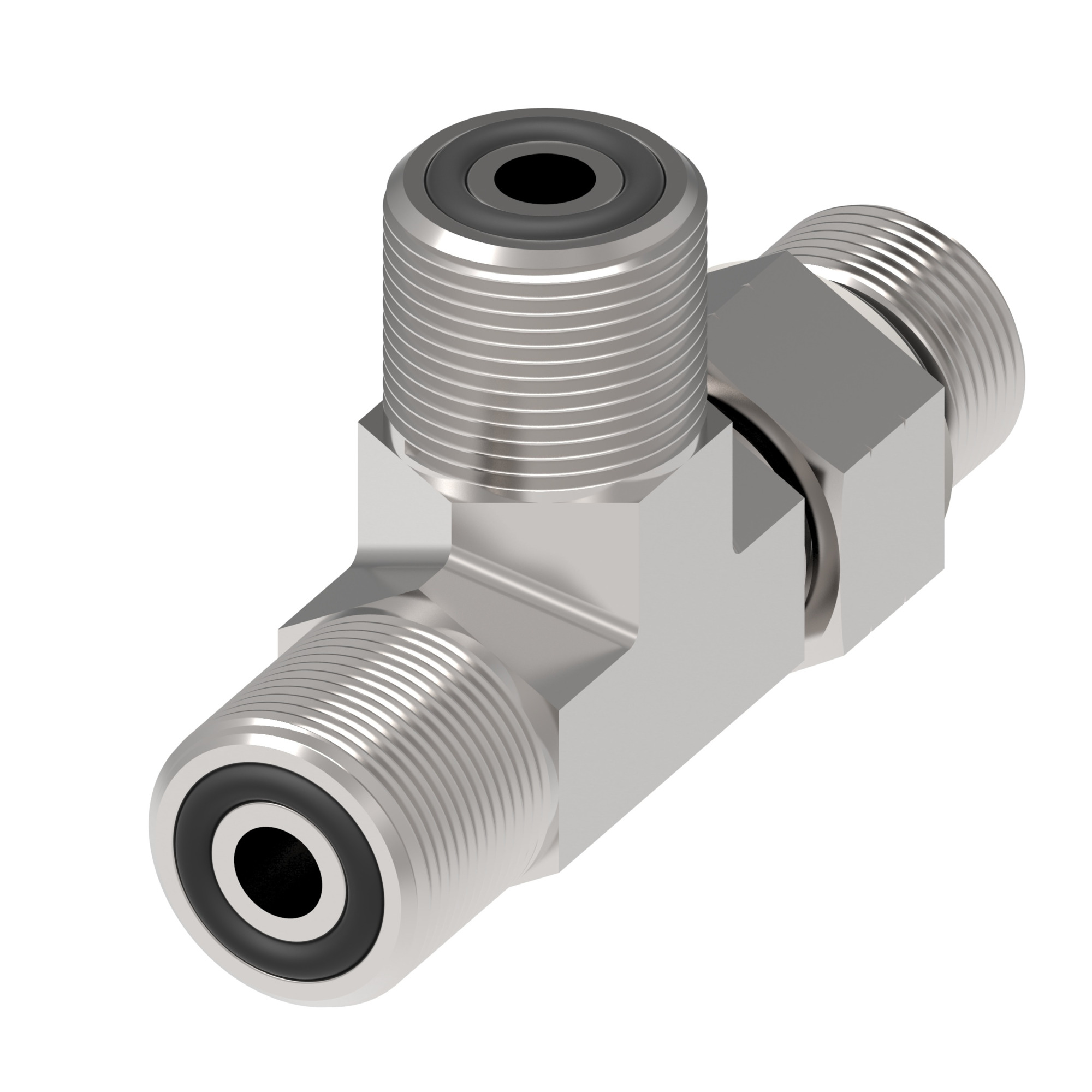 Adapter-TEE,AFFO,-10-10-10,CS,NBR,Z — photo 1 of 3