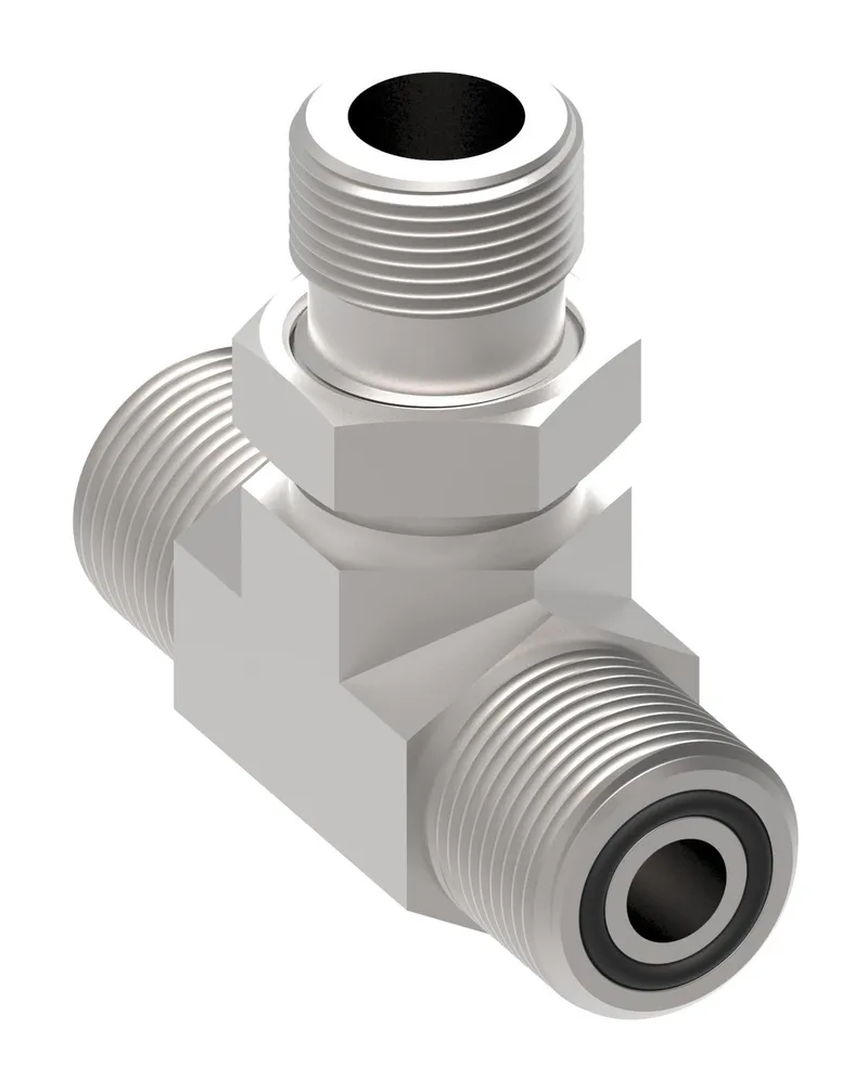 Adapter-TEE,AFOF,-6-6-6,CS,NBR,Z — photo 3 of 3